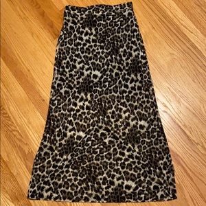 Cheetah Print Skirt